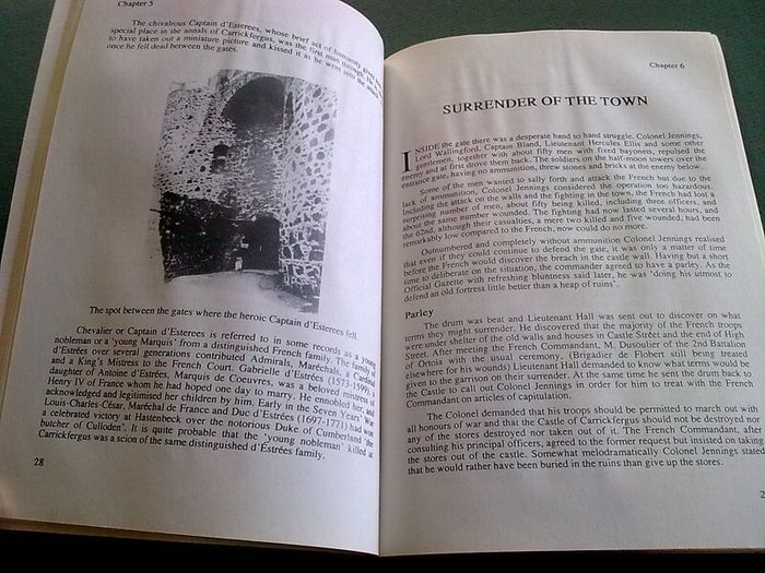 The French are landing Invasion of Carrickfergus in 1760 Ireland local history