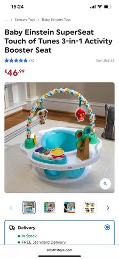 Baby Einstein sitting chair
