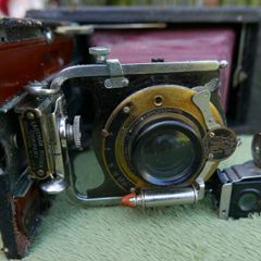 Vintage Extremely Rare No.3-A Folding Pocket Kodak Camera Model B-2 From 1900's