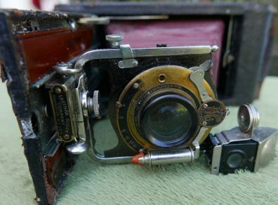 Vintage Extremely Rare No.3-A Folding Pocket Kodak Camera Model B-2 From 1900's