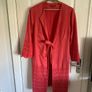 Derhy ladies coral jacket size L Image 2