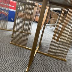 Gold Coffee Table x2