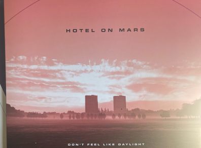 HOTEL ON MARS Don't feel like daylight heavy duty original vinyl record in vg+ condition with inner lyrics sheet. Very rare