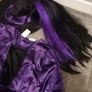 Halloween costume ladys witches dress hat and wig. Size 14 elasticated waist Image 2