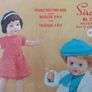 Knitting Pattern - 12 & 14 inch Doll Clothes - Sirdar 7750 Image 2