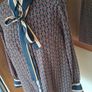 Lovely Savida Navy Mix Blouse M Image 2