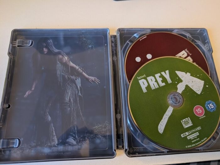 Prey 4K Blu Ray Steelbook