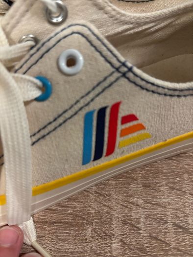 Brand New Aldi Mania Limited Edition Canvas Trainers Unisex Size 4