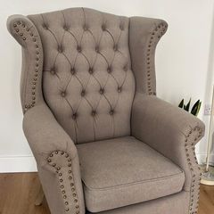 Chesterfield Wingback Armchair