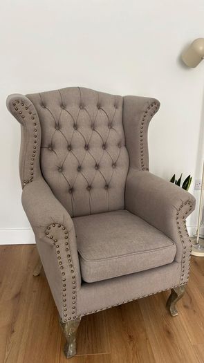 Chesterfield Wingback Armchair