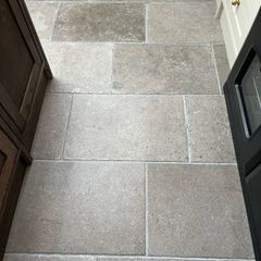 Porcelain flagstone tiles 40 x 60cm & 2 bags grout