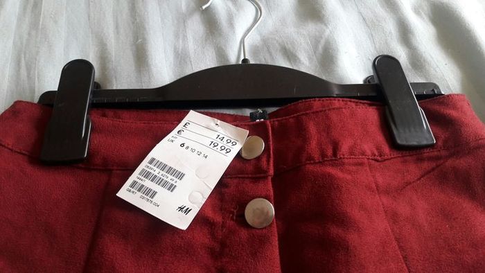 Brand new suede skirt size uk6