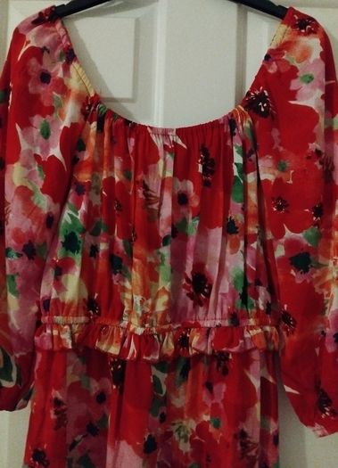Floral dress size 10