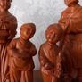 Chinese carved wood figures Image 4
