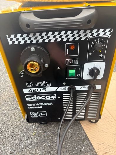 Deca DMig 200Amps with Torch Earth Single Phase welder.
