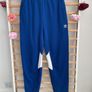 Size 12 retro style adidas bottoms royal blue & white Image 3
