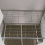 White fabric cover wardrobe in great condition, Light weight and handy to move Image 3
