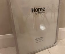 Woodies light grey picture frame 40cm x 50cm