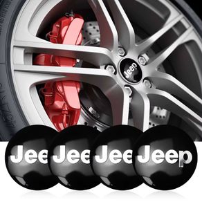 4pcs 56mm 60mm Wheel Hub Caps Sticker Car Emblem Badge Decoration For Jeep jk Compass Cherokee Gladiator Patriot Liberty Renegade
