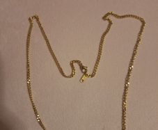gold plated necklace