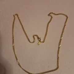 gold plated necklace