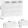 Chest of Drawers with Charging Station and LED Light Image 7