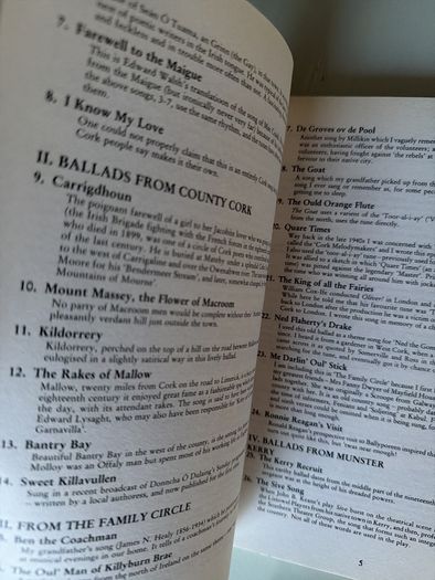 music books ballads of Ireland songs pubs x 2 books
