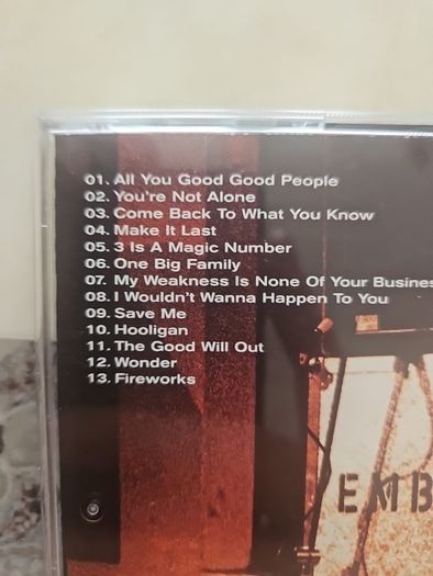 Embrace CD - Singles 1997-2002