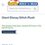 stitch giant plush toy new Image 8