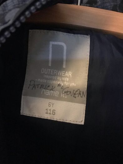 Name It boys winter coat aged 6 years
