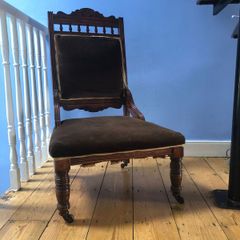 Victorian nursing chair
