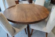 150cm Round Dining Table Ex Display Like New