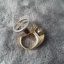 18ct gold plated rings Image 8