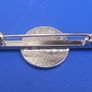 NBTS (National Blood Transfusion Service UK) - a "silver" blood donor badge awarded on the 25th donation (c.1980s) Image 4