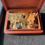 wooden box  with contents Image 6