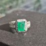Lovely Vintage Ladies 925 Sterling Silver Ring Image 3