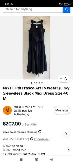 High end french designer top
