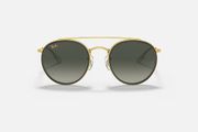 Genuine Ray Ban Polarised sunglasses round double bridge
