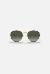 Genuine Ray Ban Polarised sunglasses round double bridge