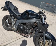 09 triumph 1050 st sprint breaking
