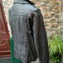 Men's Vintage Style Superdry leather jacket  Size L Image 7