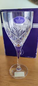 Royal Dolton 2 Hellene Cartoon Goblet Crystal Wine glasses