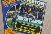 Old Everton Football Programmes