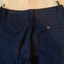 Grey Check Wide Leg Trousers Size 42 Smart Office Elegant Image 2