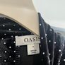 Oasis Velvet Studded Top (Size S or a UK10) Image 3