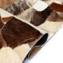 Rug Genuine Leather Patchwork 120x170 cm Random Brown/White Image 2