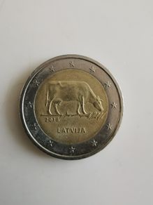 Latvia 2 euro