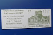 Ireland 1983.Definitive Stamp Booklet.Four Courts,Dublin.MNH.