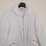 Alexo Vintage White Belted Longline Ruffle Hem Puffer Coat 10-12UK/40EU Image 10