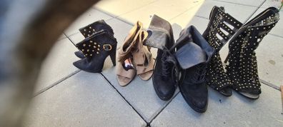 Selection of womens shoe